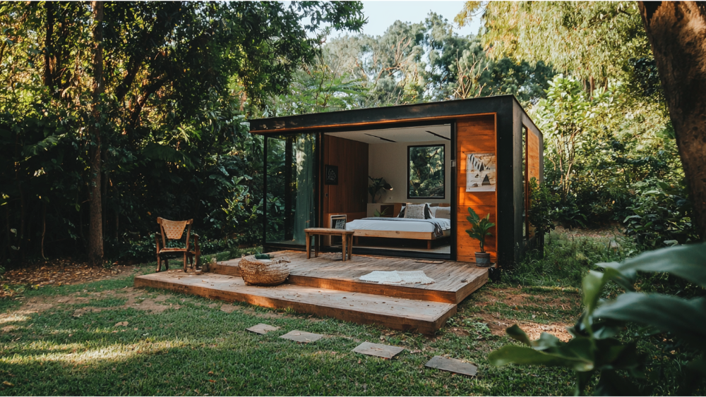 An ADU on a property
